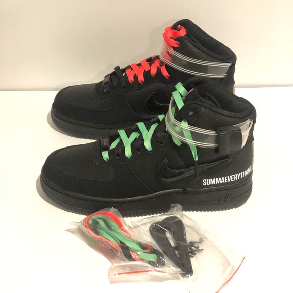 Nike Air Force 1 High '07 All For 1 LA CU3052-001 - Picture 7 of 10